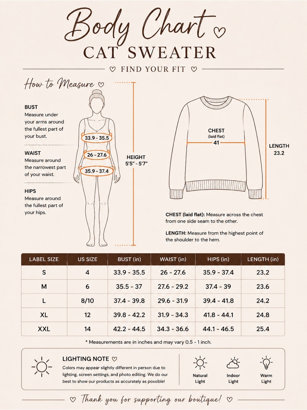 Cozy Cat Silhouette Sweater - Picture 6 of 6